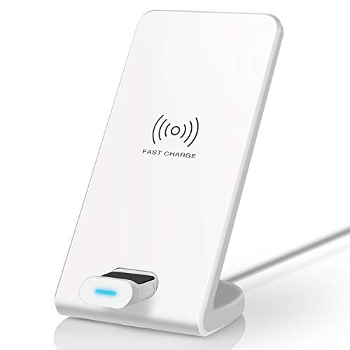XLTOK Wireless Charger 10W Stand Charger Station - White