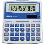 Ibico101X Folding Solar Pocket Calculator