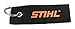 Produktbild Stihl Schlüsselanhänger Filz Schwarz 10 x 3 cm