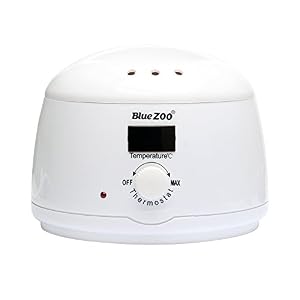 BlueZOO Wax Warmer Melting Pot Electric Hair Removal Waxing Heater Portable Depilatory Machine 500ML - Image 3