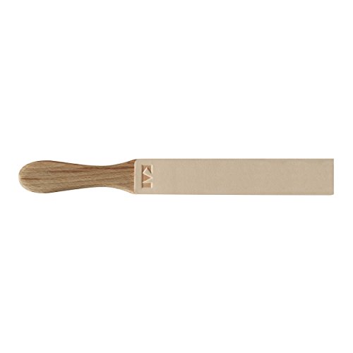 KAI Europe Streichriemen-Set mit Poliercreme / Juchtenleder Buche 34 x 4 x 2,80 cm, 2 Einheiten