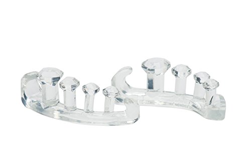MAYBEPINK Zehenspreizer Zehentrenner Zehenkorrektur Pediküre Hallux Valgus - 2