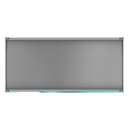 Apalis 108852 Magnettafel Design Memoboard Quer Metall Magnet Pinnwand Motiv Wand Stahl Küche Büro, 37 x 78 cm, türkis - 4