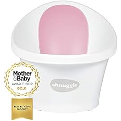 Shnuggle Bañera con Bum Bump Apoyo y respaldo de espuma
