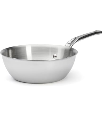 Sauteuse Conique Hendi 830376 - Inox 18/10, Fond Sandwich, Sans Couvercle, 1,5L
