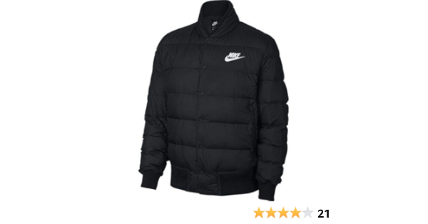 nike down fill bomber jacket