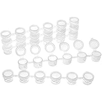 Popcornon 25 Streifen Leere Farbstreifen - 150 TTPfe 3 Ml -Farbtopf-Pod-Streifen Arts Crafts Kunststoff…
