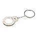 Produktbild Super UD 2 Metall Handschellen Schlüssel Kette Schlüssel Ring Zink Legierung Schlüsselanhänger 2 Stück