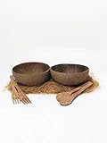 ✅ Each bowl has a diameter of 12 - 14 cm (5 - 6 inches). Average depth of 6 cm (2 inches). Has a volume of 500 - 700 ml (17 - 24 fl.oz.)
