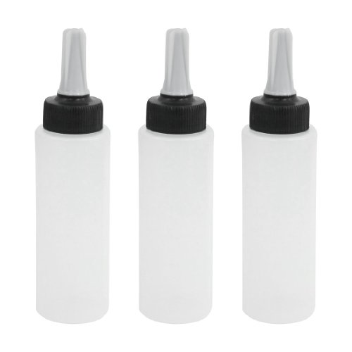 Sourcingmap Plastic Cover Cap Bathroom Shampoo Squeeze Bottle, Clear 150 ml