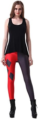 HG4garden Home4Garden HG Hot New Women Pants Punk Stretchy Milk Vintage Tartan Leggings Galaxy Fitness coloured Trousers