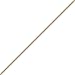 Jewelco London Unisex Solid 9ct Yellow Gold Diamond Cut Curb 1.3mm Gauge Pendant Chain Necklace, 24 inch