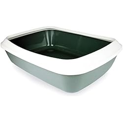 SAVIC - BANDEJA HIGIÉNICA ARENERO CON MARCO PARA GATO 42 CM