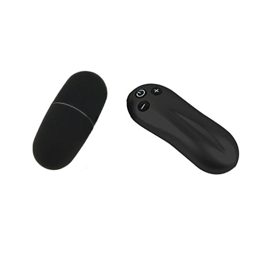 Preisvergleich Produktbild WINWINTOM Wasserdichte drahtlose Fernsteuerungs Erschütterung Schlag Massager Ei Zerhacker (Schwarz)