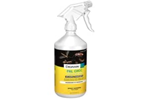 Toutpratique Anti Cafard Choc - Spray 500 ML - Digrain - Pal Choc - Cafards, Moustiques, Mouches, Blattes, Fourmis, Puces, Punaises de lit.