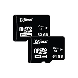 Xccess Premium 32GB+64GB Memory Card,32GB+64GB Micro SDHC Card,Class 10,Fast Speed for Smartphones, Tablets and Other Micro Slots wtih Data Transfer(Combo-Pack of 2)