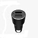Produktbild Ollivan® Original XIAOMI roidmi2S Car-Set Kfz-Ladegerät Dual USB Ports Adapter Bluetooth 4.2 FM Transmitter Musik-Player Telefongespräch Xiaomi Zubehör KFZ 5 V 2.4 A Komptibel mit Adroid/IOS (schwarz)