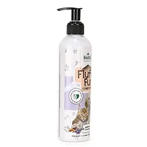 BASIL Pet Fluffy Fur Conditioner for Dogs & Cats 300ml