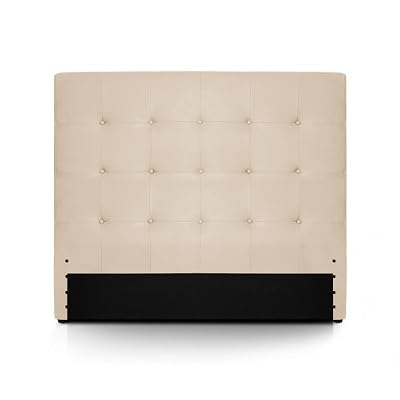 Menzzo HB140 Contemporain Luxor Tête de Lit Bois Beige 8 x 150 x 122 cm
