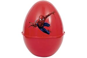 UltràCart Spider Man - Super PASQUALONE SORPRESONE Uovo di Pasqua Contenitore con Gadget