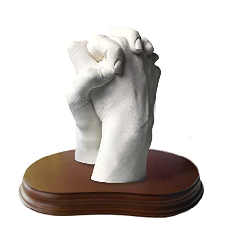 Escultura de manos en 3D (2 Manos (Con Peana), Tu&Yo)
