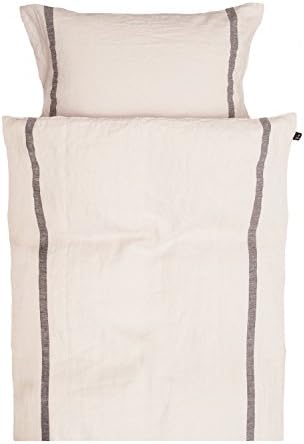 HIMLA The Strip Duvet Cover, Blush, 150 x 210 cm