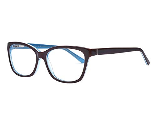 Preisvergleich Produktbild SUN Brille (A-80 E) Plastik braun - türkis kristall