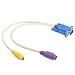 Produktbild Kabel und Adapter VGA-Grafikkarte zum S-Video- und RCA-TV-Display-Adapterkabel