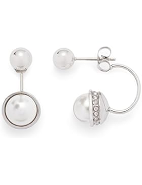 Leonardo Jewels Damen Ohrstecker Vero Edelstahl Perle beige 015824
