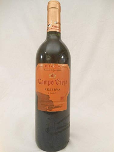 campo viejo (étiquette tachée) rouge 2000 - rioja espagne - une bouteille de vin