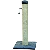 Europet Bernina 431-408667 Classic-Eco Katzenkratzbaum Highpost, 40 x 40 x 90 cm, Farbe grau