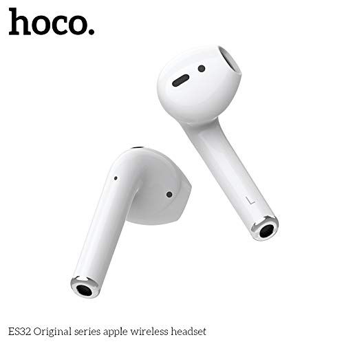 HOCO ES32 auricolari wireless con custodia di ricarica wireless e protezione in silicone rossa