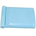 Women Ladies Make Up Cosmetic Compact Portable Folding Pocket Mirror with 8 Led Light Light Blue