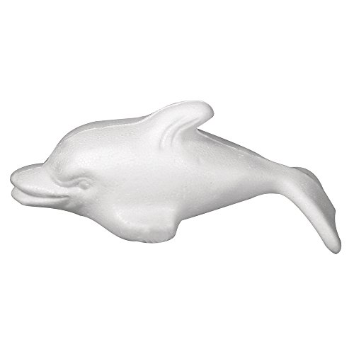 Rayher 3350200 Styropor-Delfin, 17 cm - 2