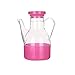 Produktbild Ölflasche Kunststoffbehälter mit Griff Küche Koch Spender Flasche Auslaufsicherer Behälter height 11.5cm/4.53", bottle diameter 6cm/2.36" rose