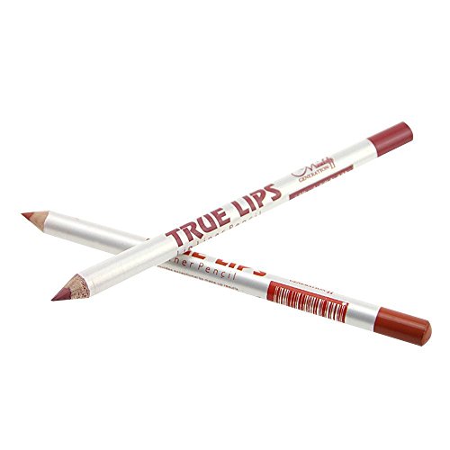 FANGXIN 12 PCS Wasserdichtes Make Up Lip Liner Eyeliner Lidschatten Stift Bleistift Lippenkonturenstift 12 Farben - 4