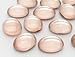 Produktbild Cabochons | Glasnuggets | Schmucksteine | Oval, 8.0x10.0mm, Light Rosé, 100 Stück
