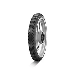 TVS Eurogrip Teg Simha Tubeless Tyre | Tubeless Tyre For Scooter | For a Steady Grip and A Smooth Ride | Size: 2.50-16 6PR | Colour Black