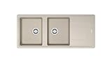 Manual Franke TTD621 - Fregadero (Beige, 2 senos, 337 x 420 mm, 19 cm, 337 x 420 mm, 19 cm)