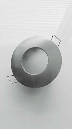 Einbaustrahler edelstahl gebürstet hochvolt