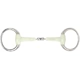 Doppelt gebr. Kunststoff-Olivenkopfgebiss, 12,5cm