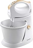 Sencor SHM 5330 Mixeur manuel avec bol rotatif - 300W - 5 vitesses - Bol pivotant 3 litres