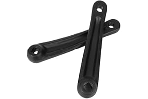 VGEBY Bike Bike Crank Arm Set High Hardness Bicycle Crank Mid Motor Cranks for BMX Old School Cruiser Cyclocross Bike