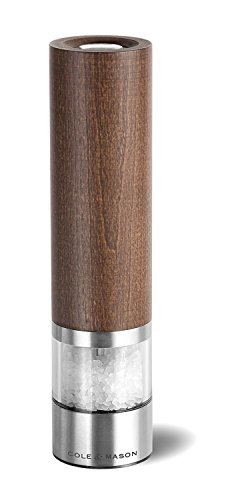 Cole & Mason H304728P „Cheltenham“ Geschenk-Set mit Elektrischer Salz- und Pfeffer-Mühle 210 mm, edelstahl mit buche Precision - 7