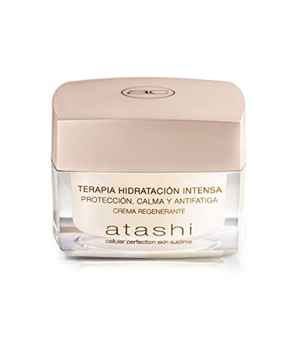 Atashi Firmeza y Luminosidad - Terapia Hidratación Intensa | Calma Rojeces | Previene Arrugas y Manchas | Sensación Confort | Liposomas de Agua Glaciar | Perfecta Para Pieles Sensibles - 50ml