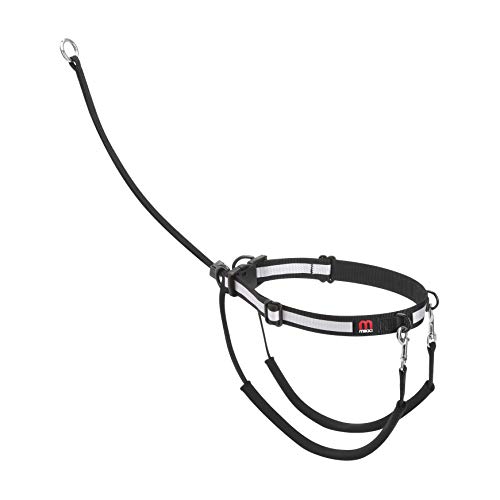 Mikki Harnais de dressage anti-traction Avec collier réfléchissant Taille L