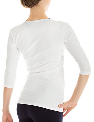 Winshape Damen 3/4-arm Shirt in Wickeloptik Fitness Yoga Pilates Freizeit - 2
