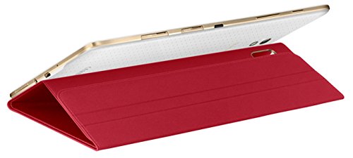 Samsung Folio Schutzhülle Book Case Cover für Galaxy Tab S 8.4 Zoll – Rot - 4