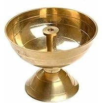Buy Shri Anand Paro Akhand Diya Jyot 100% Brass Diya Patra Jyot ...