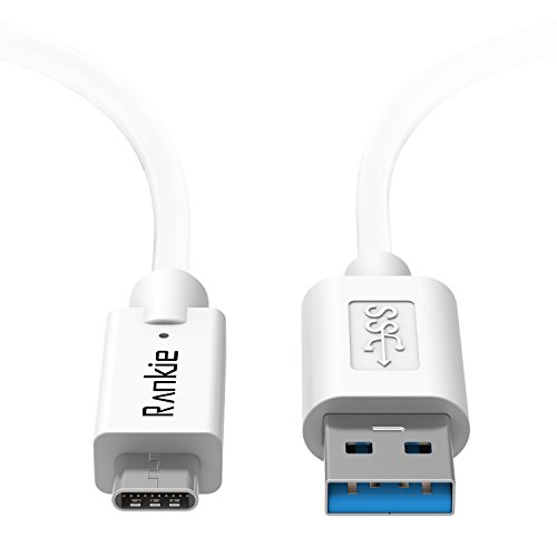 Cable USB C, Rankie 1m USB 3.0 Type-C a Type-A USB 3.0 Cable de Datos, Super alta Velocidad, Cargador Cable, Cable de Conexión, Cable para Apple MacBook, Nokia N1,Surface Pro 4, Nexus 5X / 6P, Lumia 950XL / 950, Oneplus 2 y todos USB Type C Cable Teléfonos Móviles y Otros USB Tipo-C Dispositivos - Imagen 4